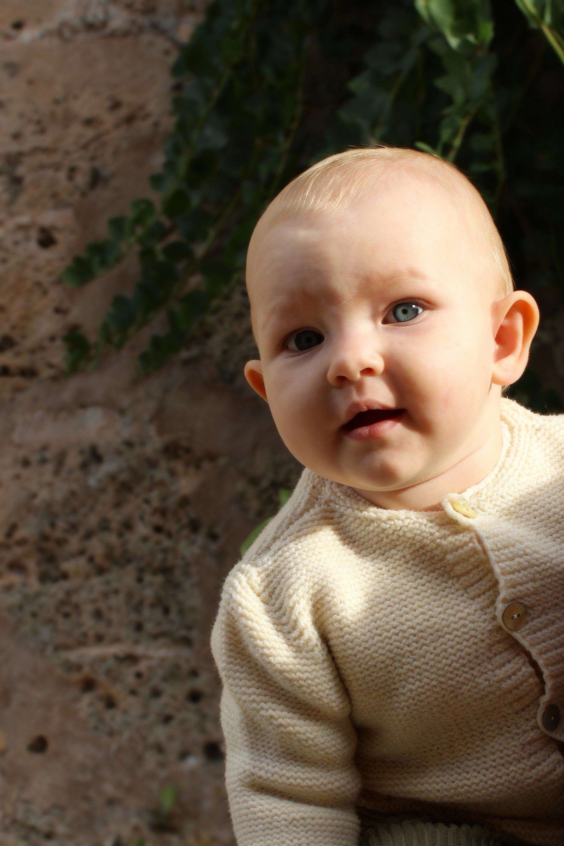 THE FONTAINE CARDIGAN - MILK