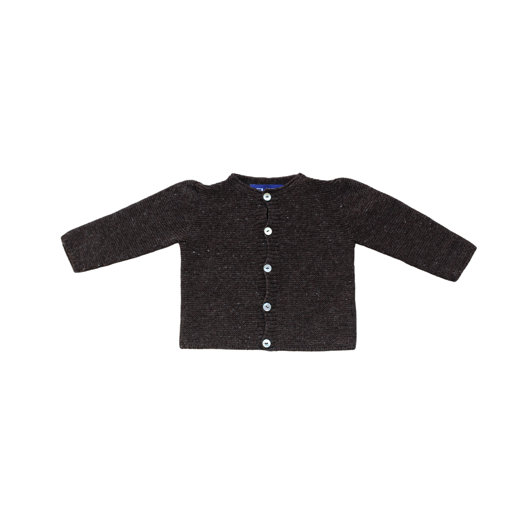 THE FONTAINE CARDIGAN - COCOA