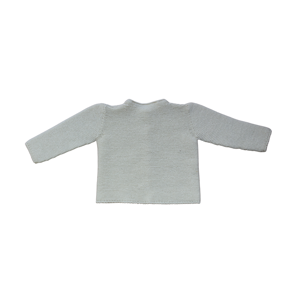 THE FONTAINE CARDIGAN - MILK