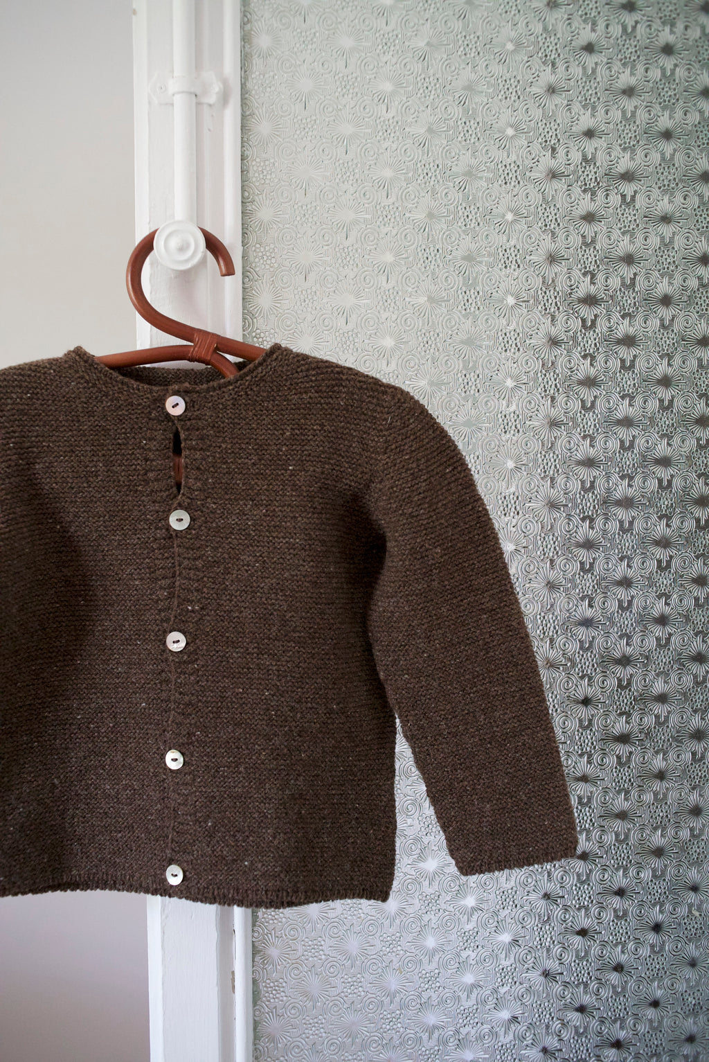 THE FONTAINE CARDIGAN - COCOA