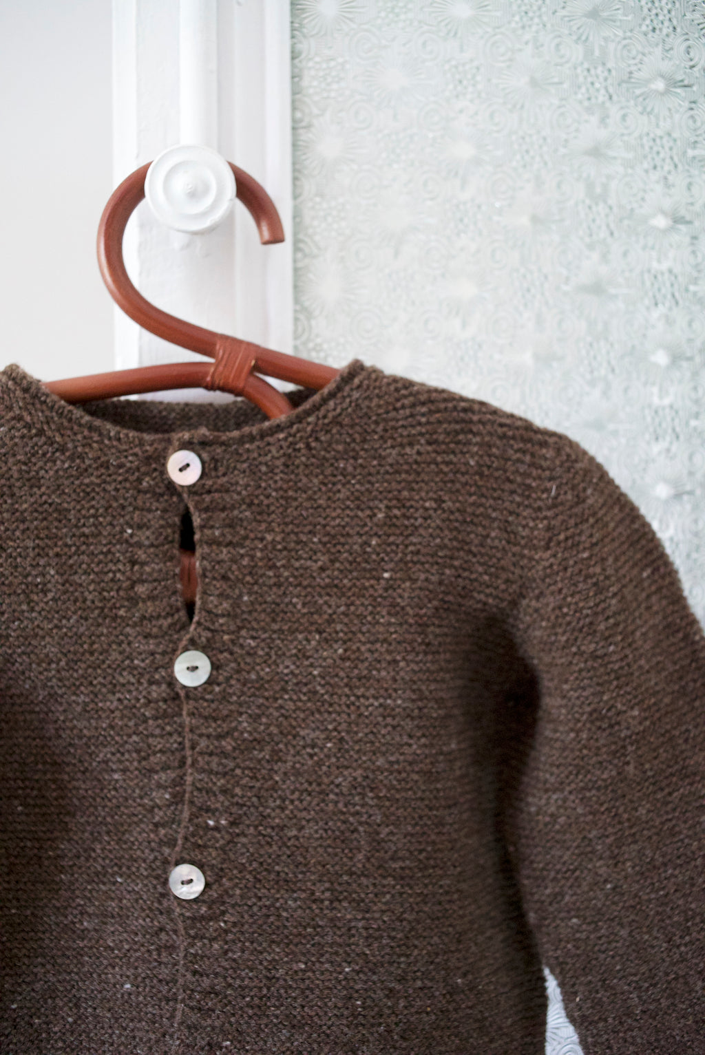 THE FONTAINE CARDIGAN - COCOA
