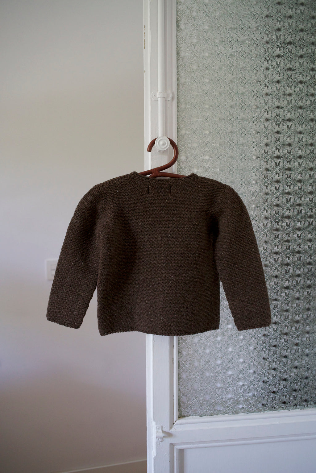 THE FONTAINE CARDIGAN - COCOA