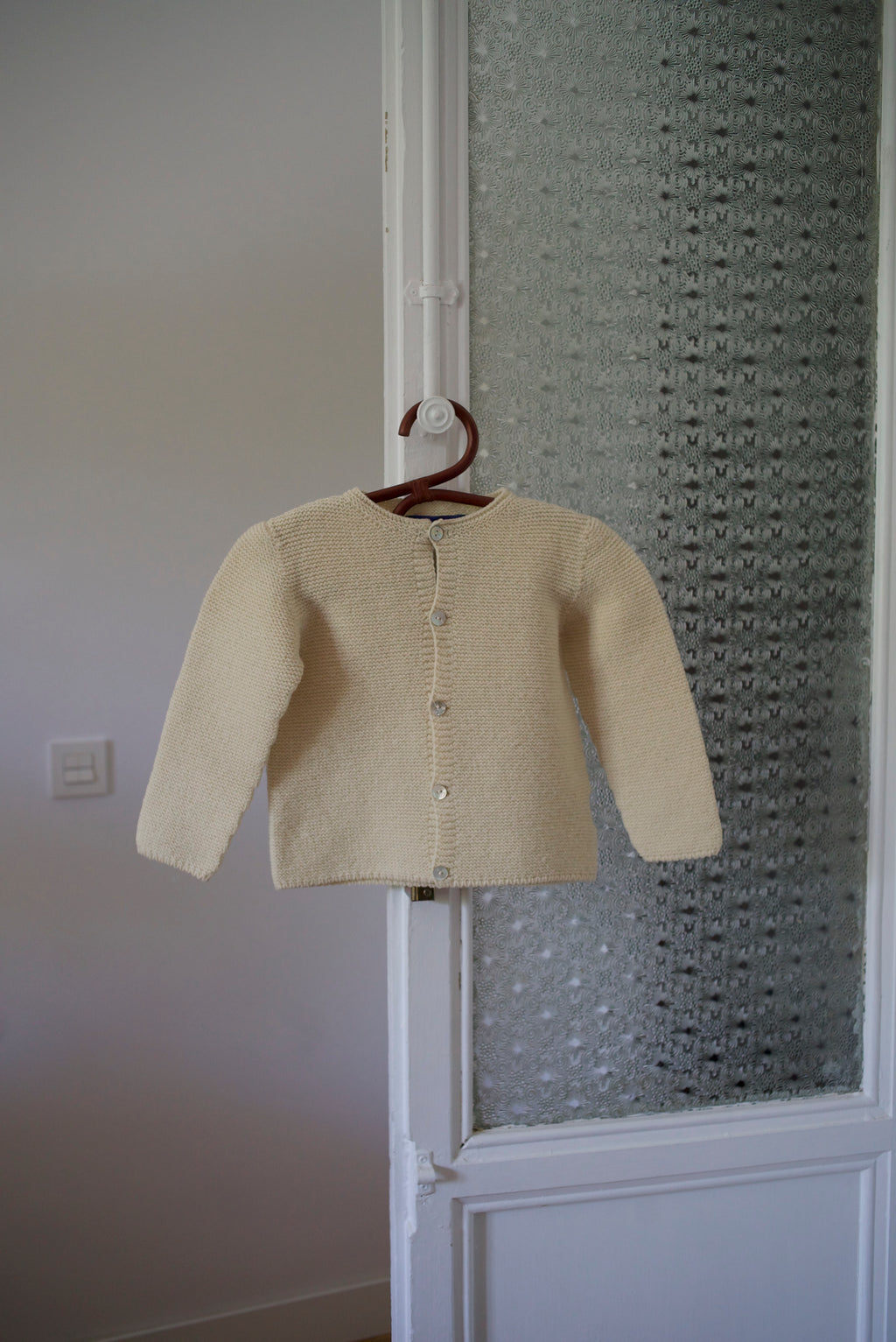 THE FONTAINE CARDIGAN - MILK