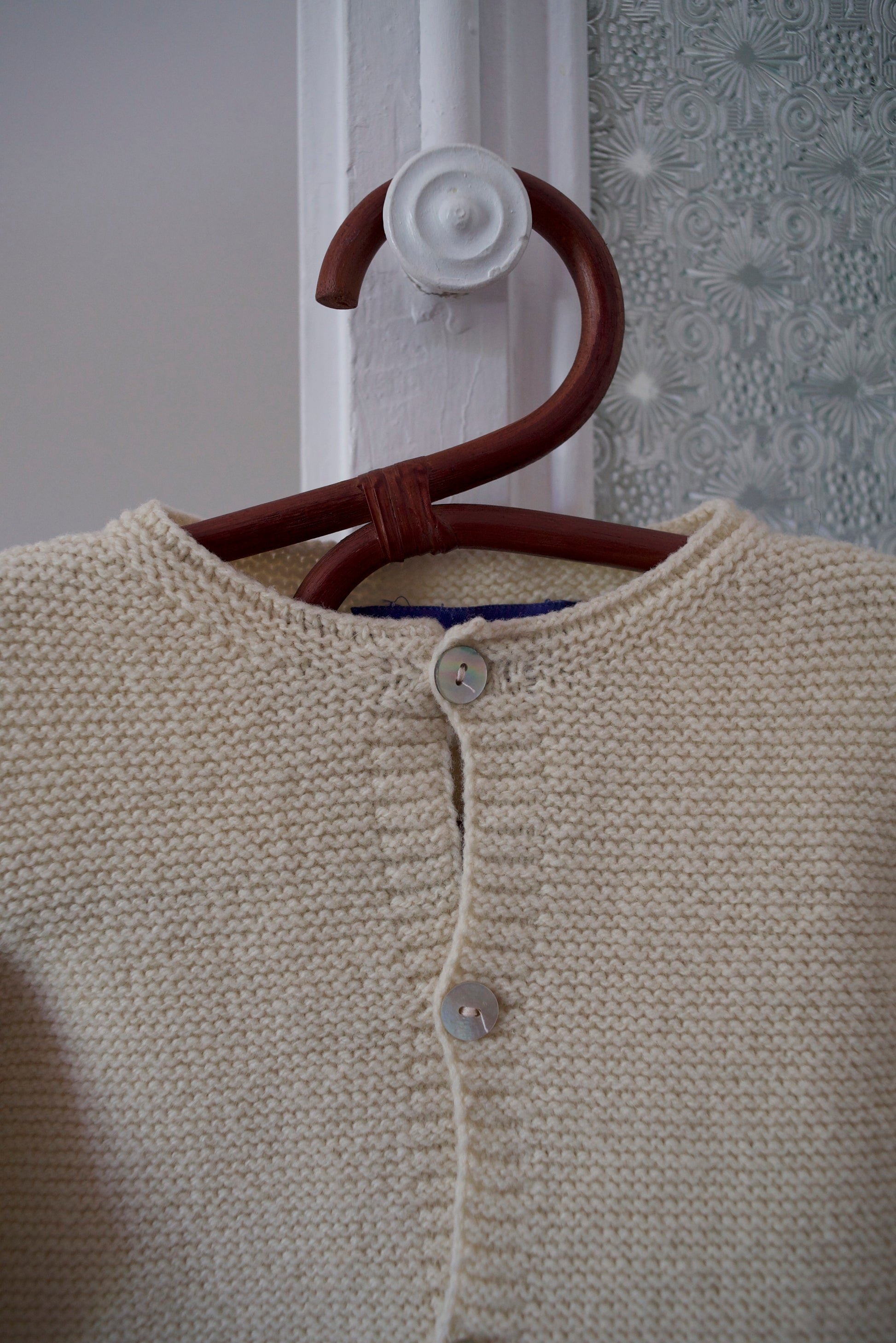 THE FONTAINE CARDIGAN - MILK