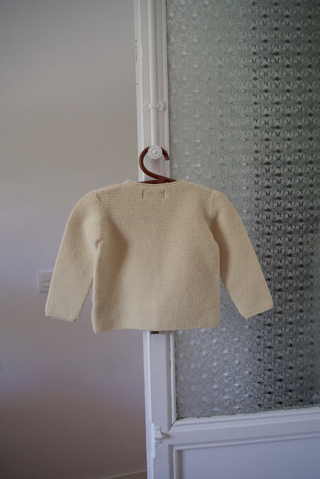 THE FONTAINE CARDIGAN - MILK