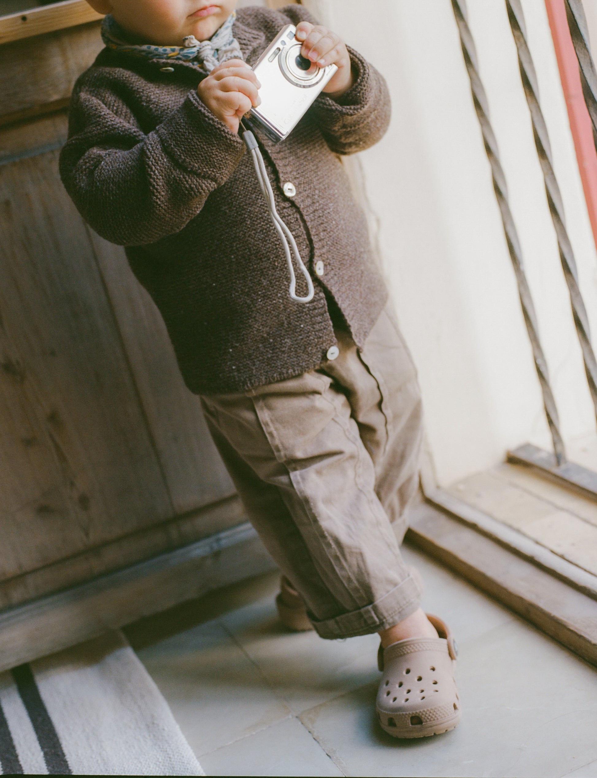 THE FONTAINE CARDIGAN - COCOA