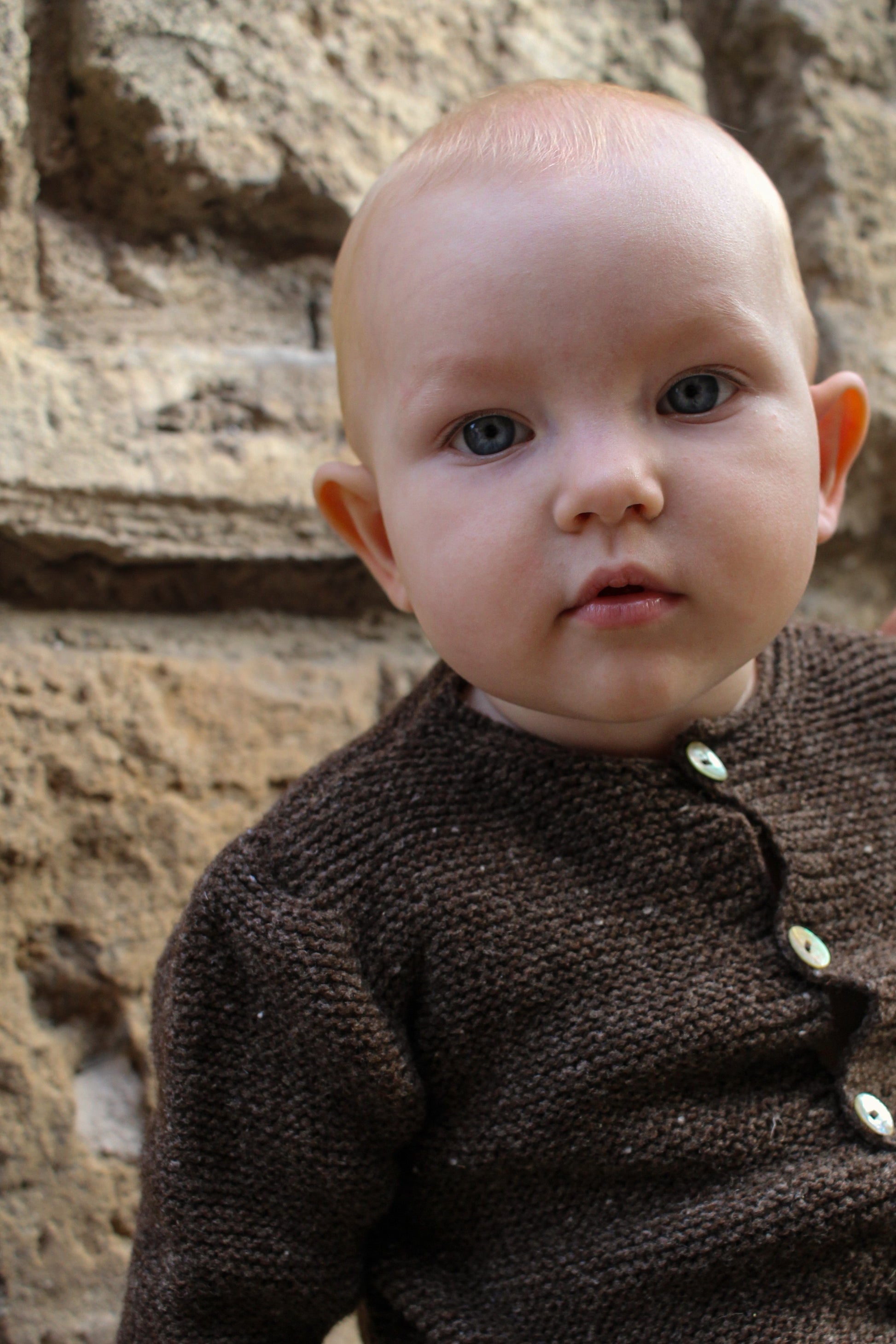 THE FONTAINE CARDIGAN - COCOA